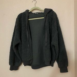 American Eagle Fluffy Jacket